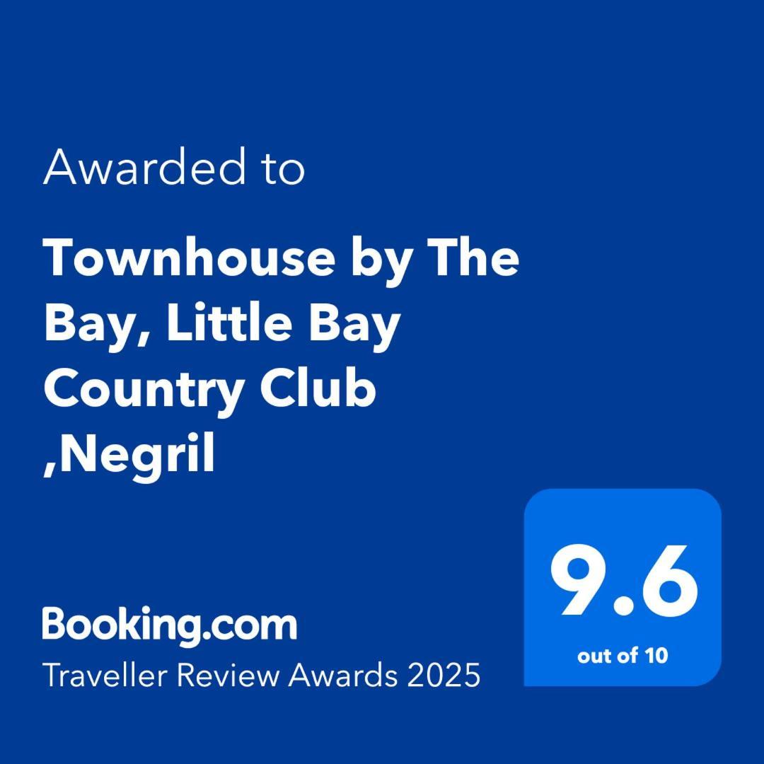 Townhouse By The Bay, Little Bay Country Club ,Negril Villa Orange Bay Bagian luar foto
